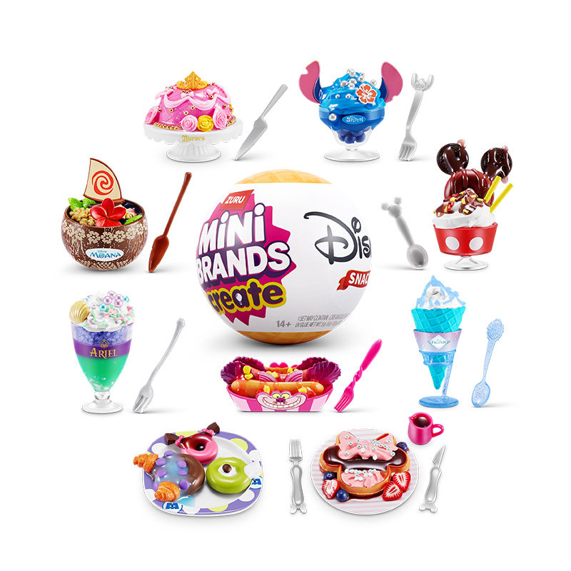 Zuru Mini Brands Create Disney – обзор и цена Food Snacks To Make